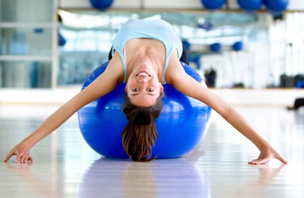 A terapia da osteocondrose non é posible sen exercicios terapéuticos
